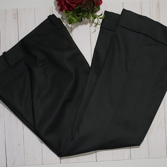 Ann Taylor Pants - Ann Taylor Size 6 Womens Charcoal Grey Trouser